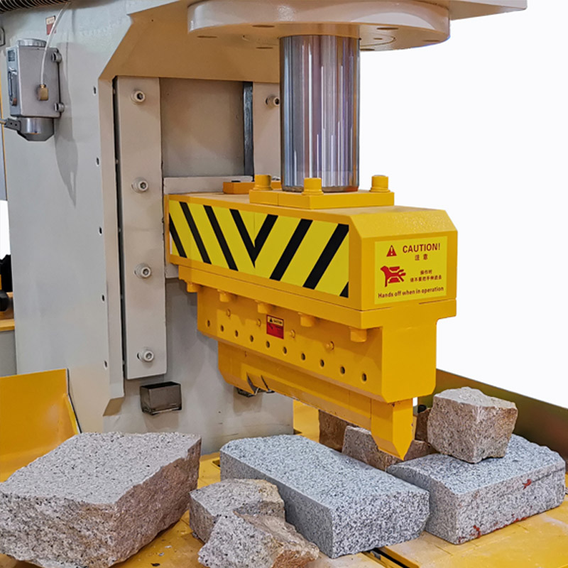 Séparateur hydraulique de pierre de fractionnement de bloc de granit de guillotine de roche à vendre