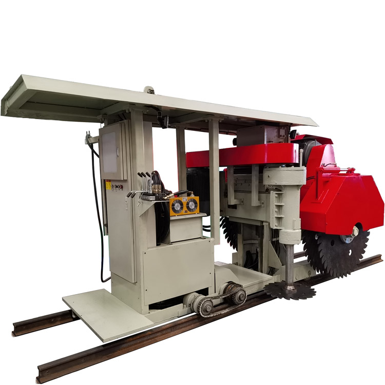 Machines de pierre HUALONG HKSS-1400 machine de découpe de bloc de pierre de carrière naturelle verticale horizontale diesel à haut rendement